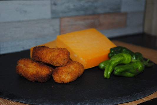 Croquetas de Queso Cheddar y Jalapeños